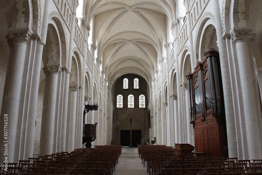 Trinity church - Abbaye aux Dames - Caen - France