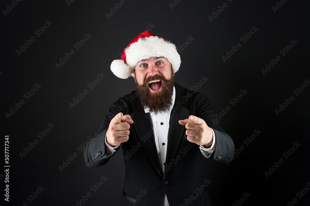 I need you. Happy salesman pointing fingers. Bearded man pointing dark background. Pointing gesture. Target and targeting. Pointing at you. Advertising and sale concept I need you. Happy salesman pointing fingers. Bearded man pointing dark background. Pointing gesture. Target and targeting. Pointing at you. Advertising and sale concept