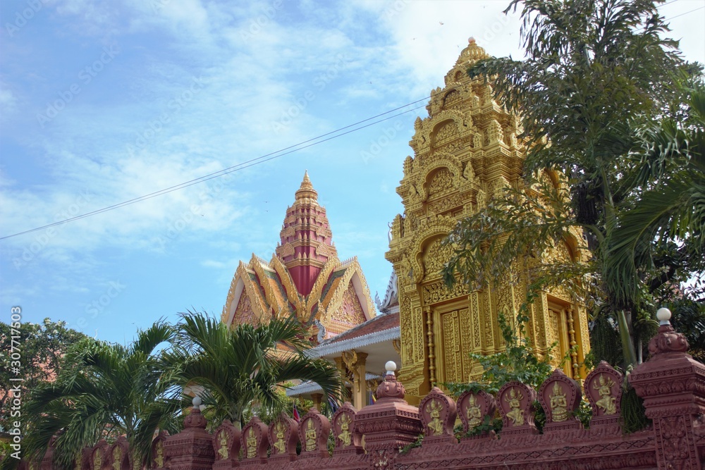Obraz premium thai buddhist temple in ayutthaya thailand