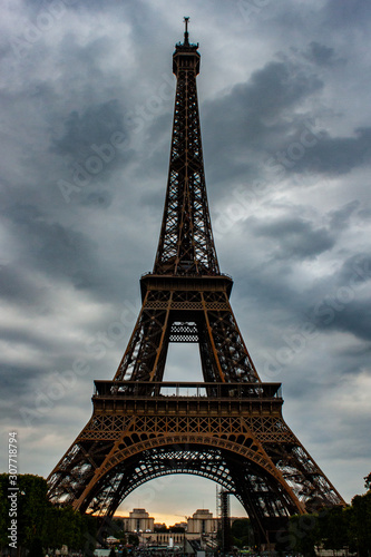 eiffel tower in paris © Kryštof Francl