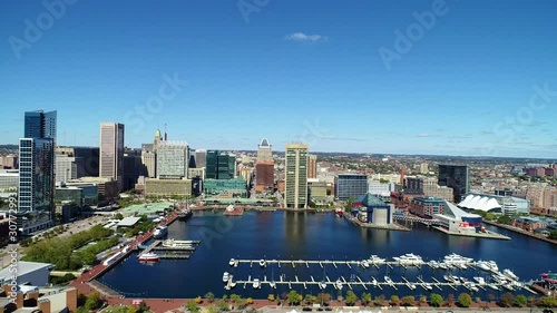 Baltimore Maryland Aerial Footage photo