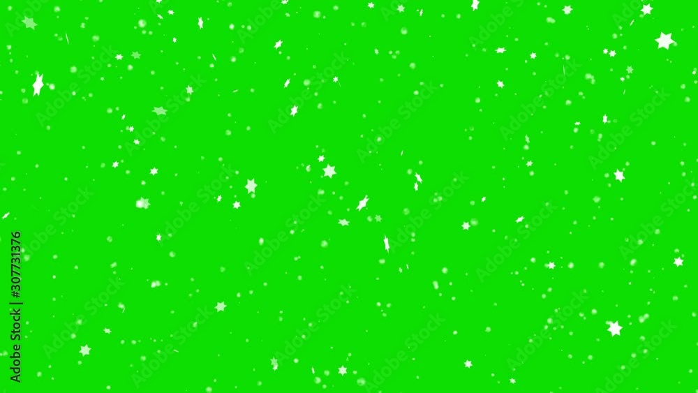 Texture background, Christmas snow on a green  background.  Merry christmas and happy new year. Alpha channel.