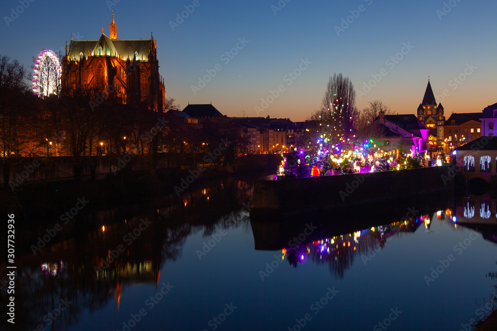 Illumination de Metz - Noel 2019