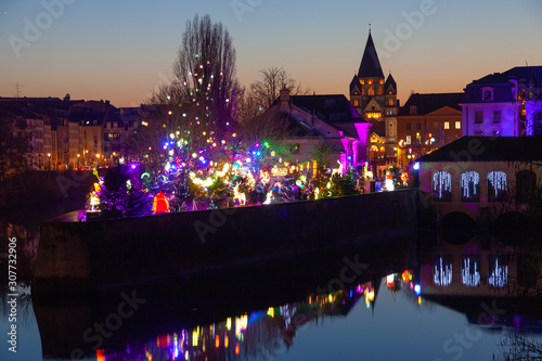 Illumination de Metz - Noel 2019