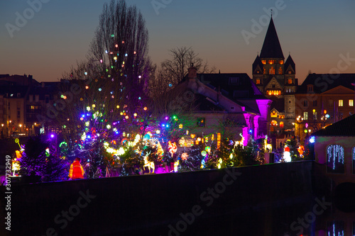 Illumination de Metz - Noel 2019