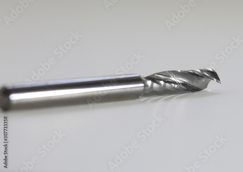 Billede på lærred Milling bit for CNC, drill bit, threading bit, carbide, reamer, tungsten, thread