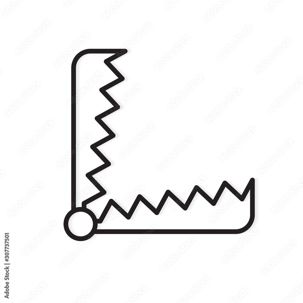 black trap icon- vector illustration black trap icon- vector illustration