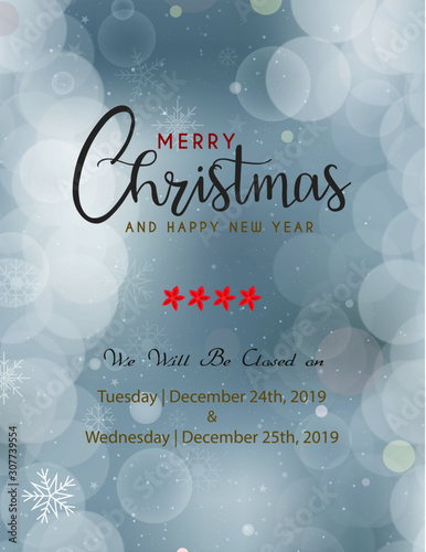 ready to print christmas banner vertical christmas office use business hours federal holidays poster greeting cards headers