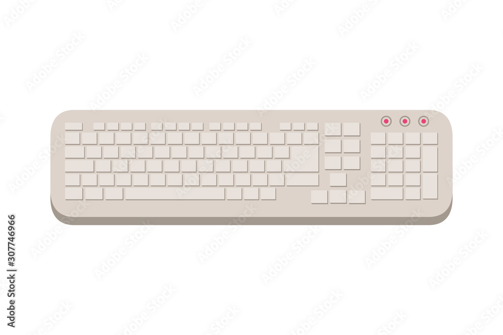 computer hardware keyboard isolated icon computer hardware keyboard isolated icon