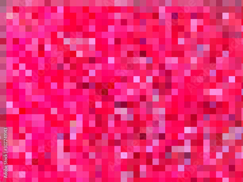 Pink Pixelated Background Pattern