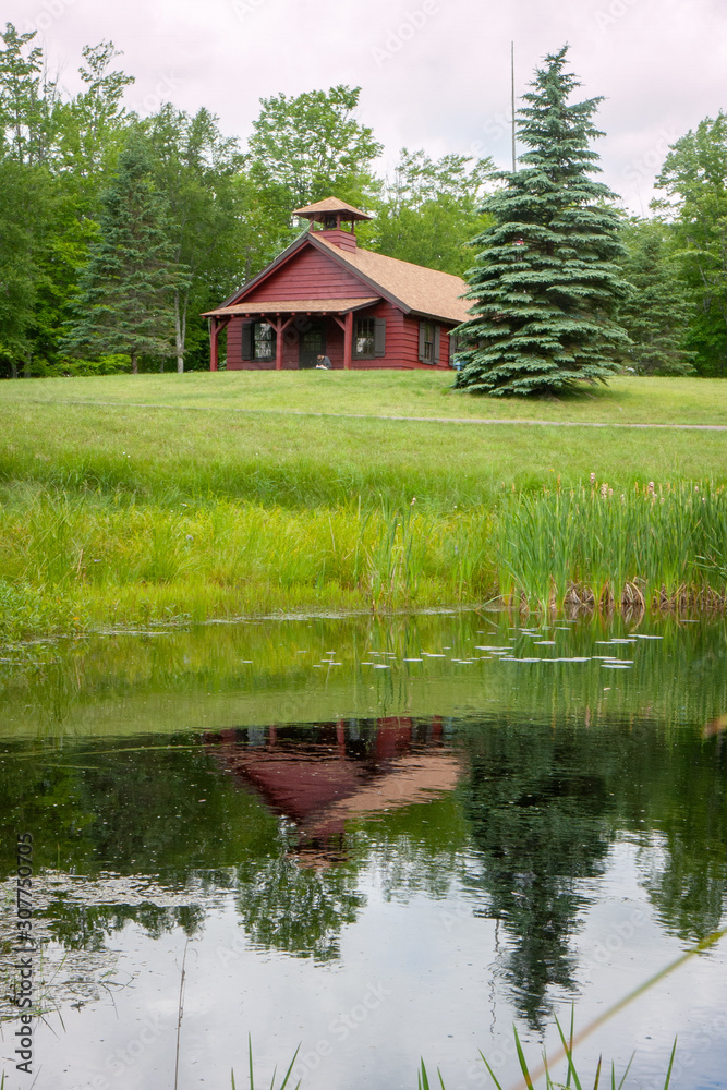 Fototapeta premium Nestled by the Lake