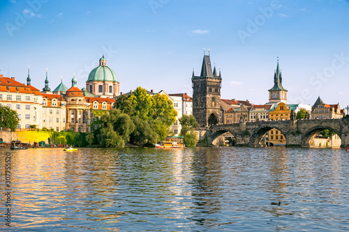 Cityscape of Prague, Czech Republic © golovianko