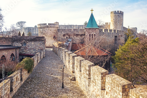 Kalemegdan fortress in Belgrade, Serbia photo