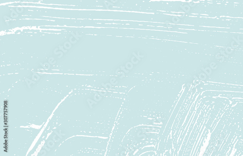Grunge texture. Distress blue rough trace. Creativ