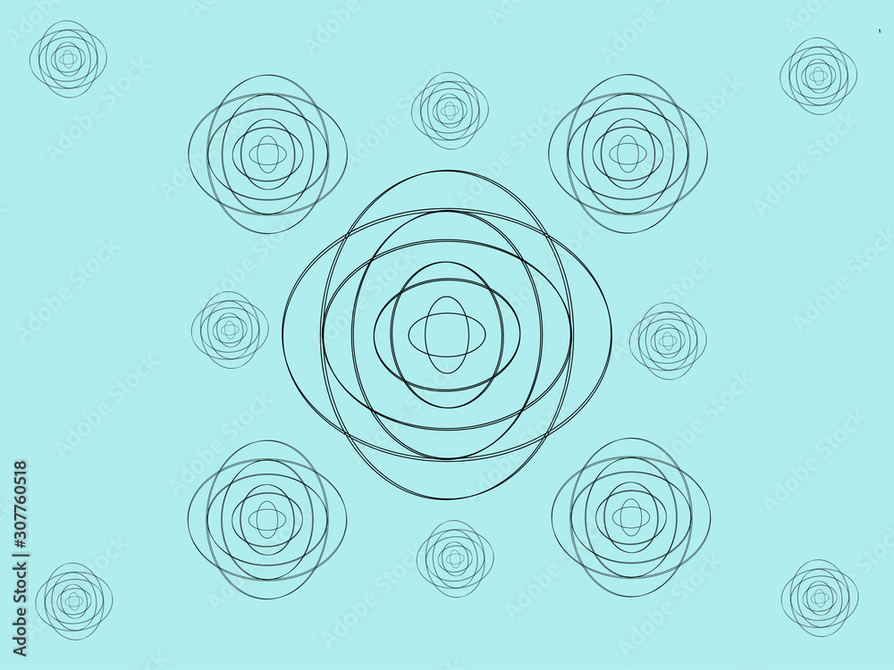 seamless pattern with roses