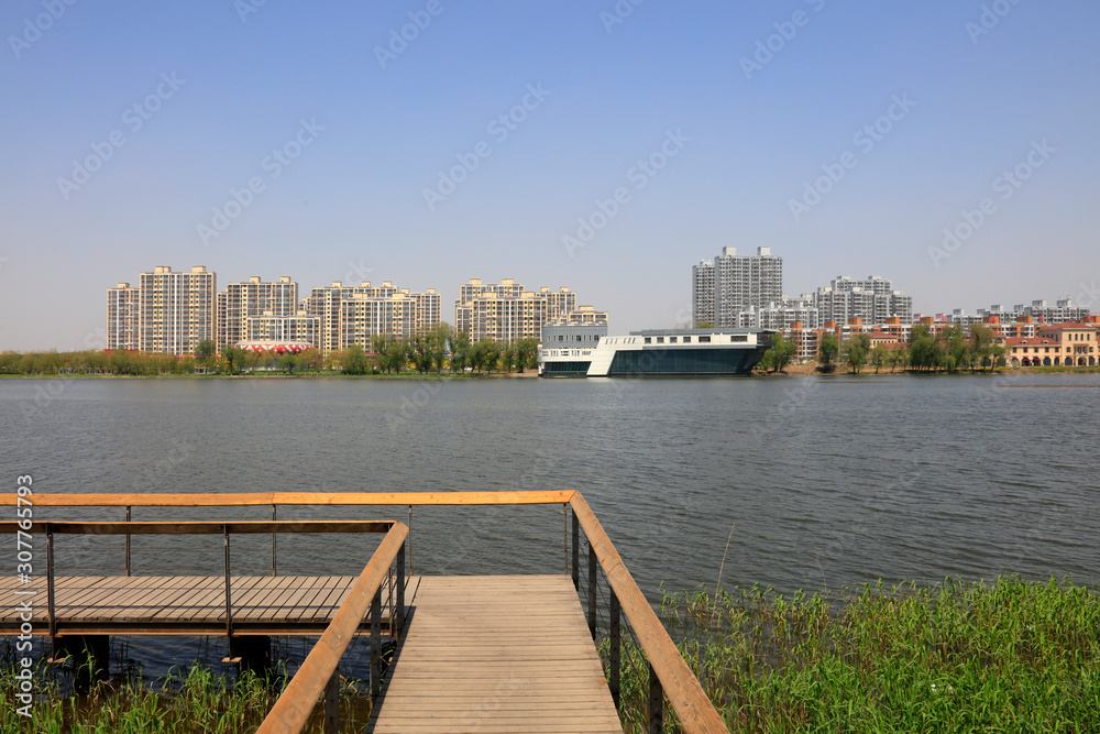 Waterfront City Architectural Landscape, Tangshan, China