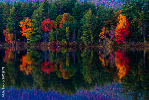 Mount Chocorua lake Fall foliage