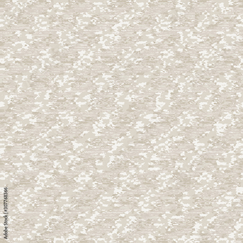 Unbleached Mottled Melange Texture Background. Diagonal Woven Stripe Style. Vector Pattern Design. Ecru Beige White Neuteral Space Dye for Textile Effect. Vector EPS 10 Tile Repeat