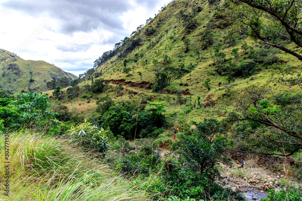beautiful landscape at Mountain Pinatubo