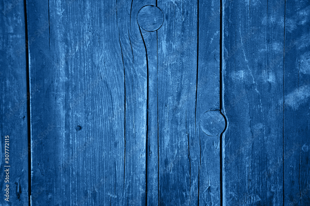 Old wooden texture in blue color. Old wooden texture in blue color.