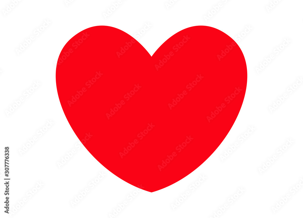 Heart Shape for love icon, vector design,Valentines Day