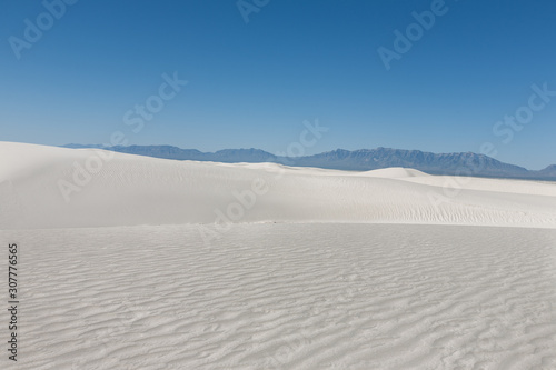 White Sands National Monument  New Mexico.