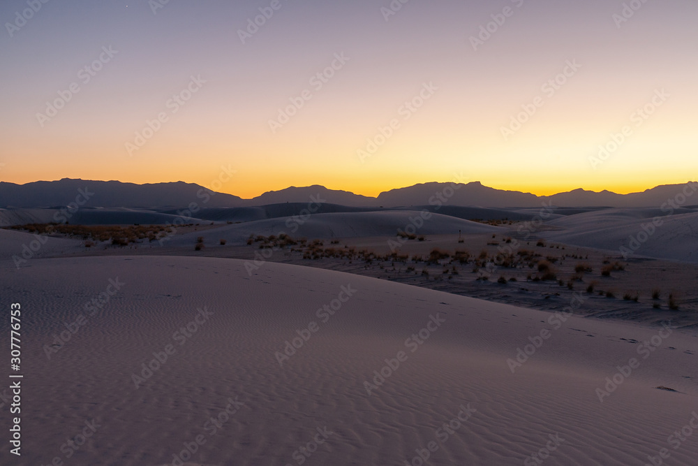 White Sands National Monument, New Mexico.