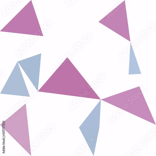 Free Download Colorful triangle pattern background. Geometric colorful pattern. Background texture wall and have copy space for text. Picture for creative wallpaper or design art work. - GFXLoad