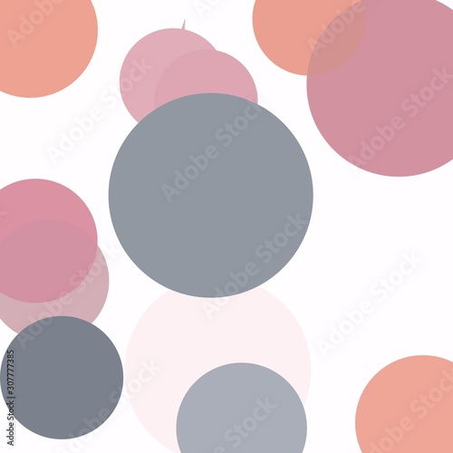 Colorful Circle pattern background. Background texture wall and have copy space for text. Picture for creative wallpaper or design art work.