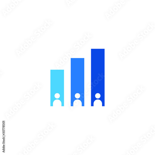 Exit polling icon design. vector illustration