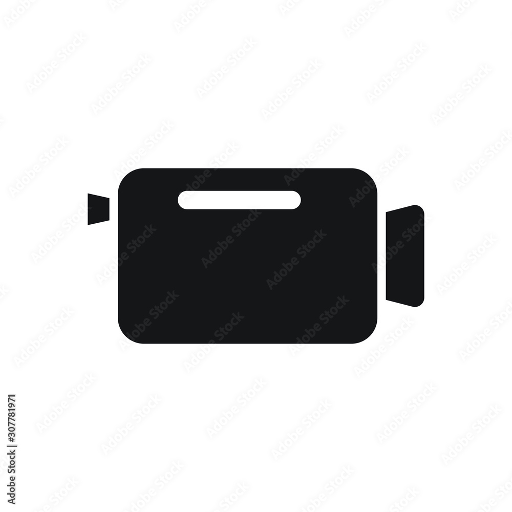 Video camera icon. vector illustration Video camera icon. vector illustration