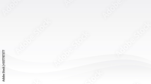 Abstract gradient light grey wave background.