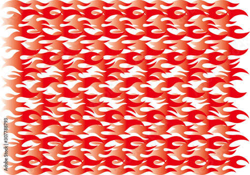 火のイメージ背景素材