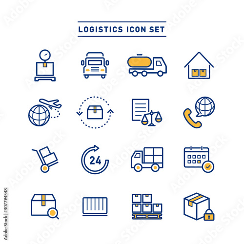 LOGISTICS ICON SET