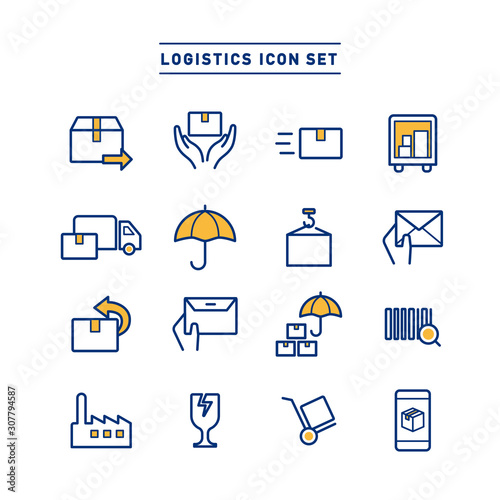 LOGISTICS ICON SET