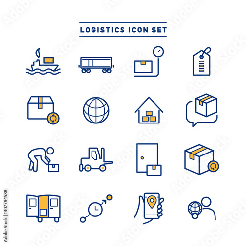 LOGISTICS ICON SET
