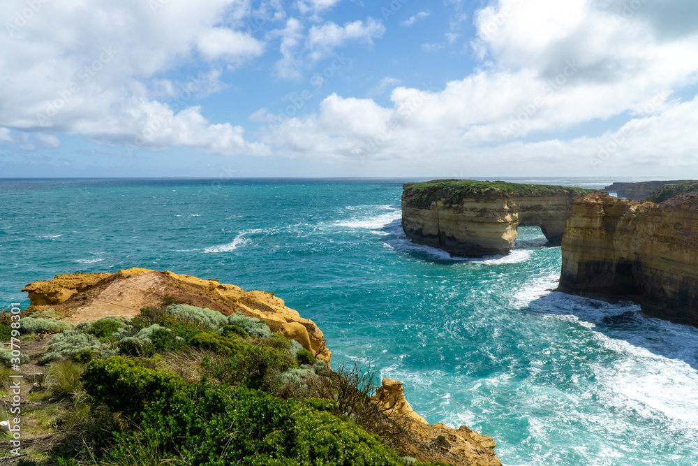 Port Campbell National Park is located 285 km west of Melbourne in the Australian state of Victoria and is the highlight of the Great Ocean Road and the Great Ocean Walk