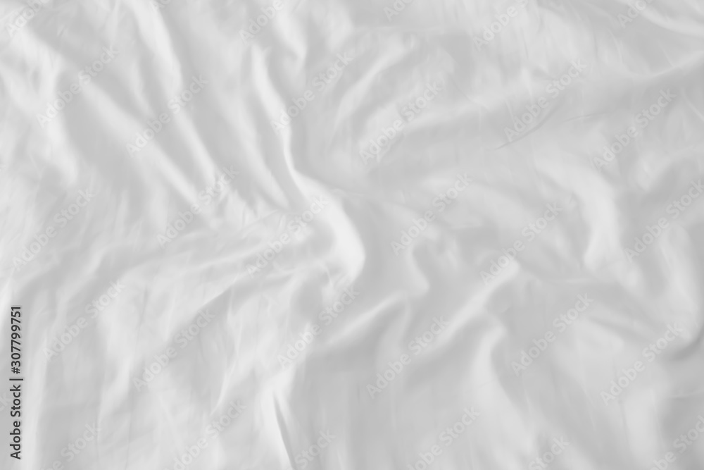 White linen background with copy space. White linen background with copy space.