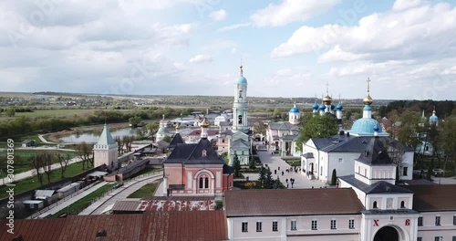 The Tikhonova Pustyn Monastery in Kaluga Region in Russia photo