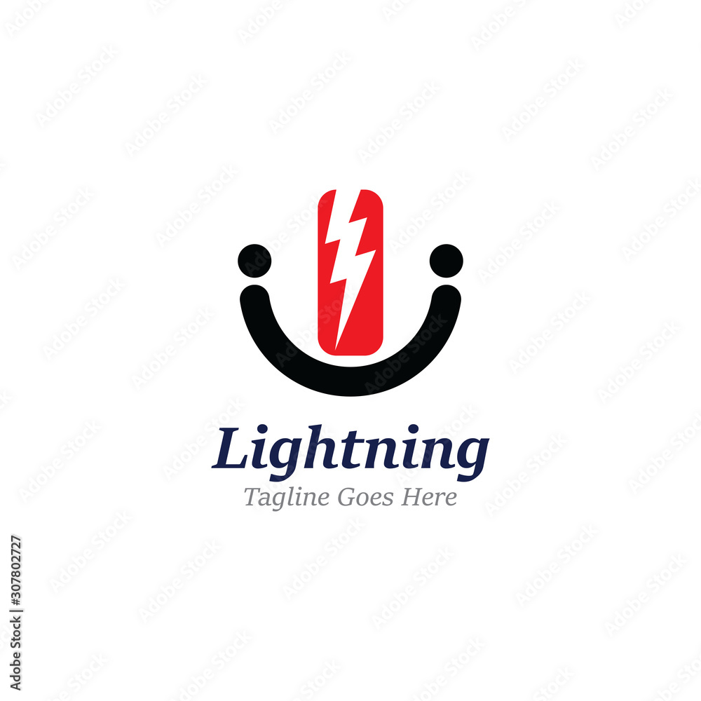 Creative Thunderbold Concept Logo Design Template Creative Thunderbold Concept Logo Design Template