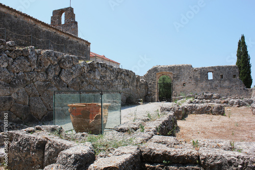Archaeological area of Necromanteion of Acheron Preveza Greece photo