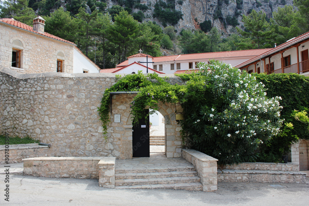 Holy Monastery of  Saint Dimitrios in Zalongo or Zalogo Preveza Greece