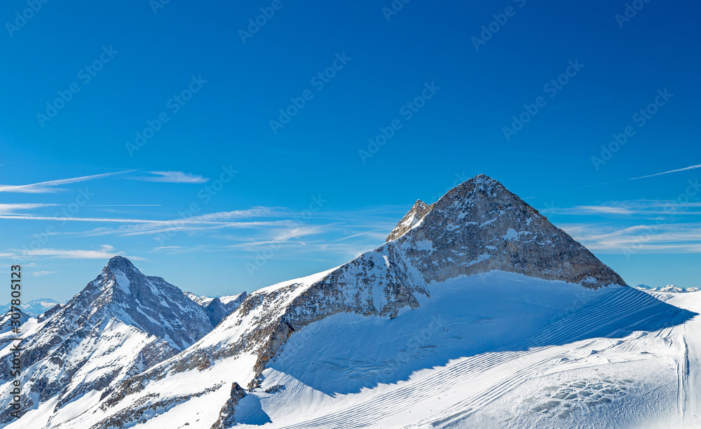 Hintertuxer Gletscher im Winter, Tirol, Österreich