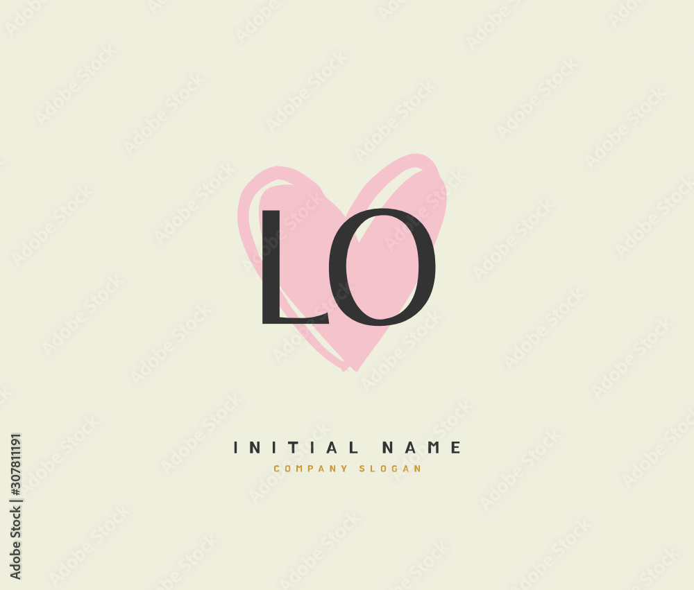 L O LO Beauty vector initial logo, handwriting logo of initial signature, wedding, fashion, jewerly, boutique, floral and botanical with creative template for any company or business. L O LO Beauty vector initial logo, handwriting logo of initial signature, wedding, fashion, jewerly, boutique, floral and botanical with creative template for any company or business.
