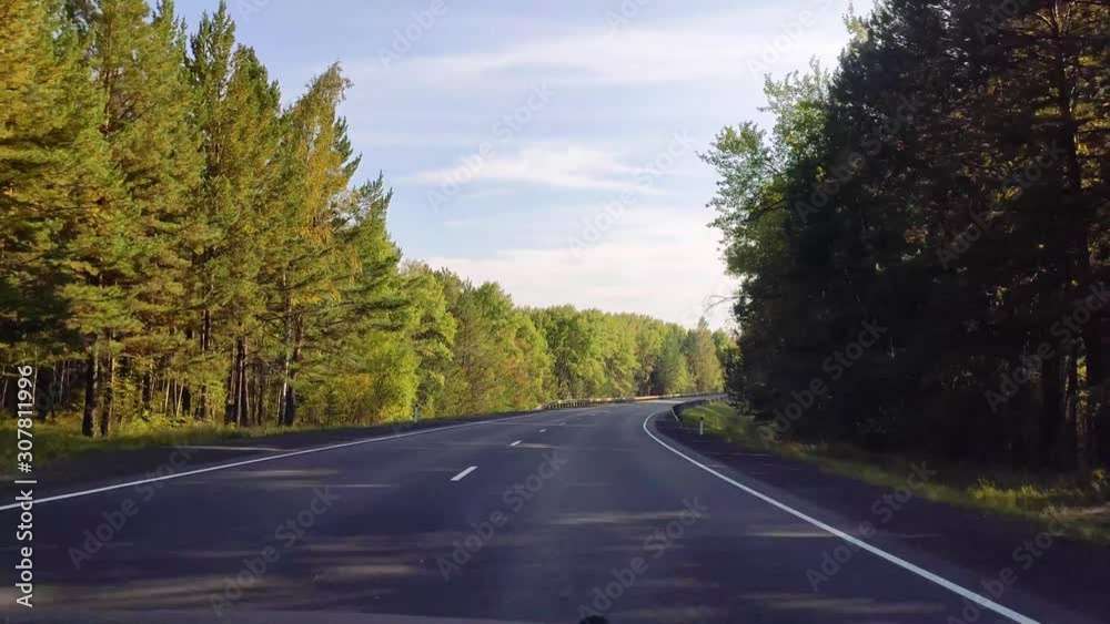Travelling by car through Siberia