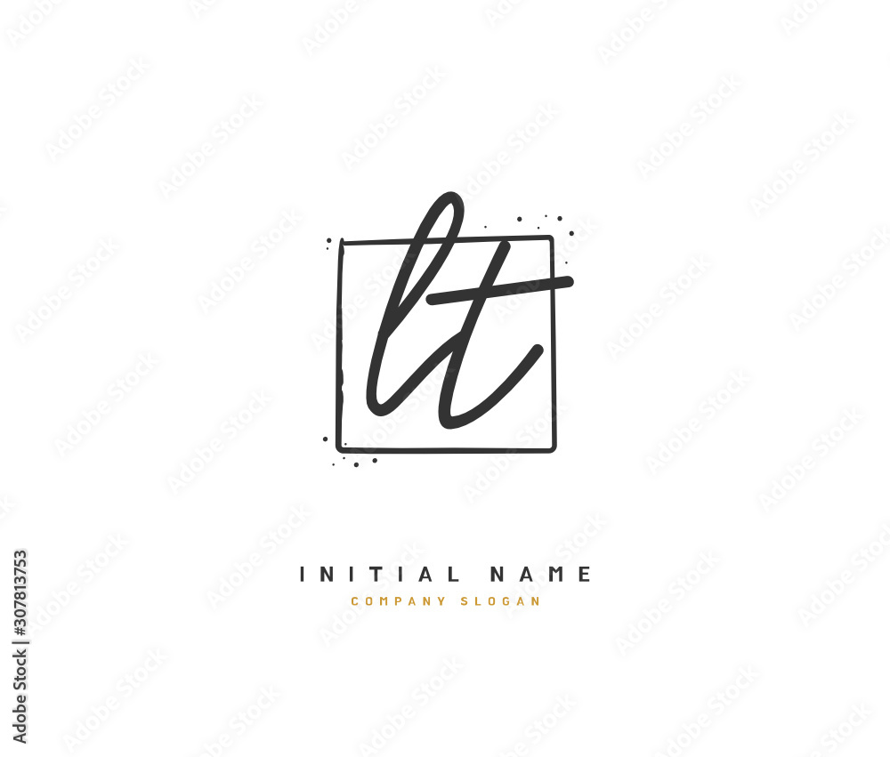 L T LT Beauty vector initial logo, handwriting logo of initial signature, wedding, fashion, jewerly, boutique, floral and botanical with creative template for any company or business. L T LT Beauty vector initial logo, handwriting logo of initial signature, wedding, fashion, jewerly, boutique, floral and botanical with creative template for any company or business.