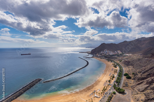 Las Teresitas beach  Tenerife  Canary Islands - Spain .