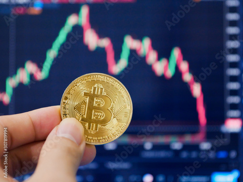 falling bitcoin chart