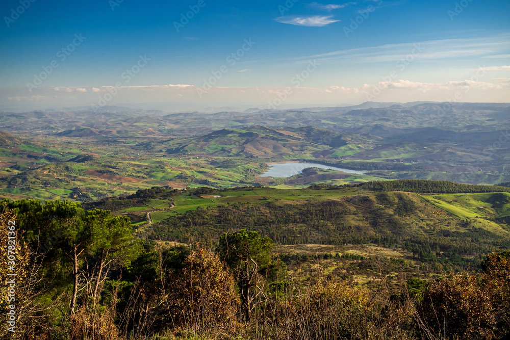 Fototapeta premium Vista dal monte Altesina