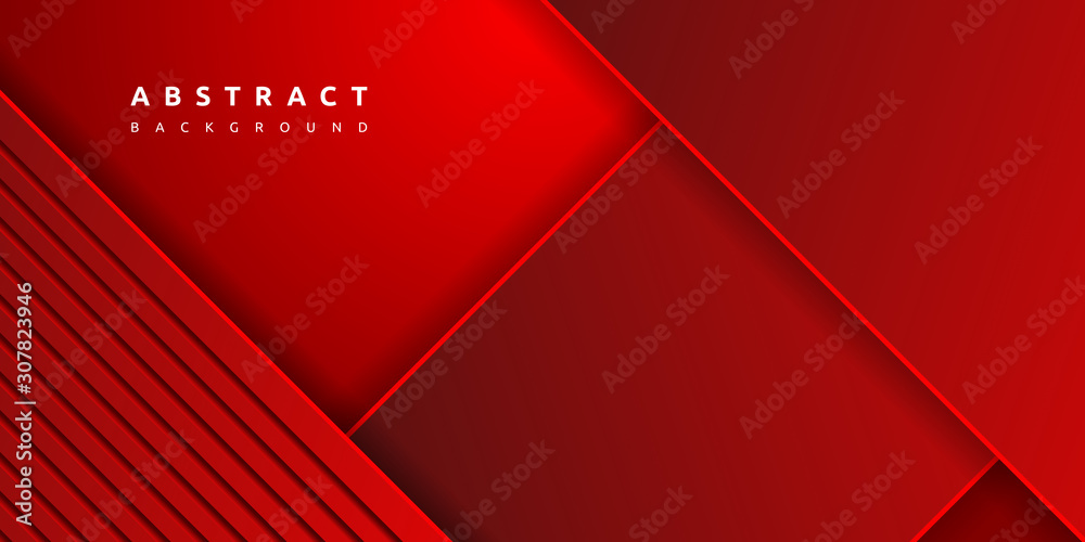 Abstract 3d red background with blank space of paper layer Abstract 3d red background with blank space of paper layer